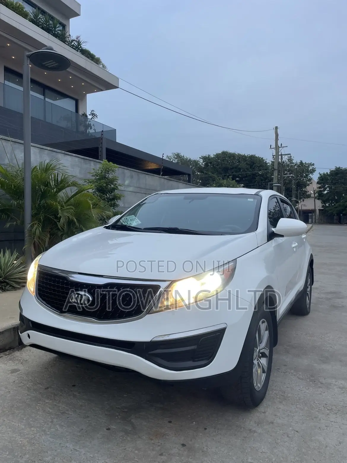 Kia Sportage EX 4dr SUV AWD (2.4L 4cyl 6A) 2013 White