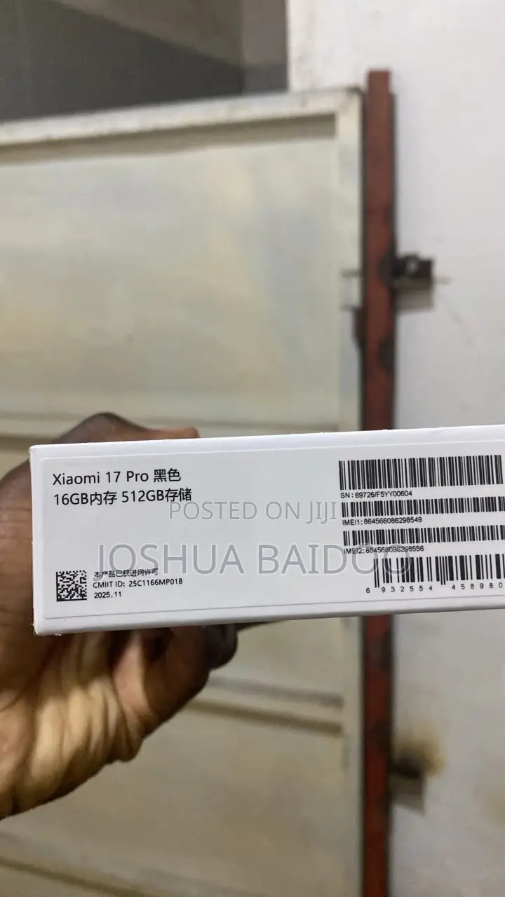New Xiaomi 17 Pro 512 GB Black