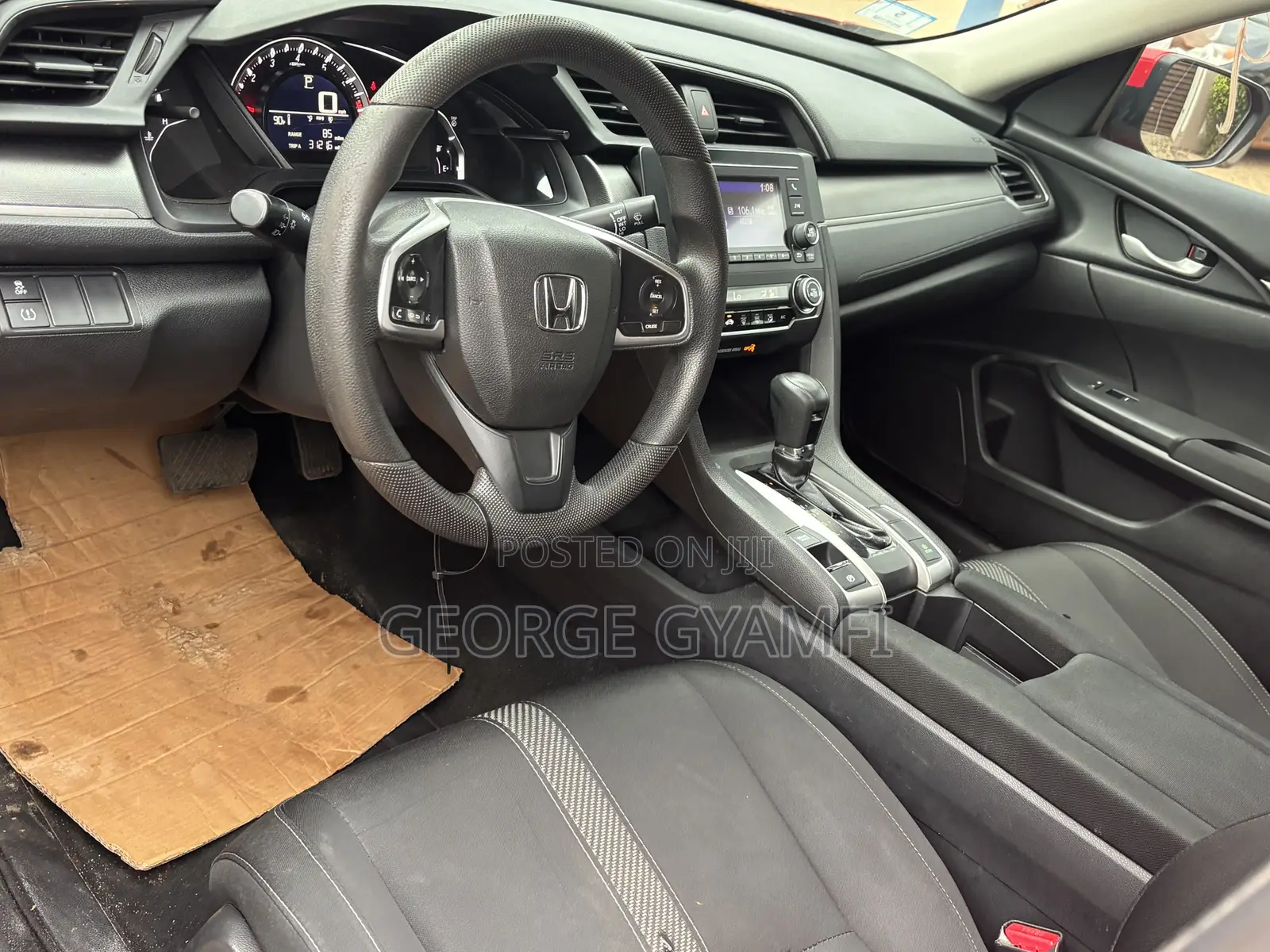 Honda Civic LX 4dr Sedan (2.0L 4cyl) 2016 Red