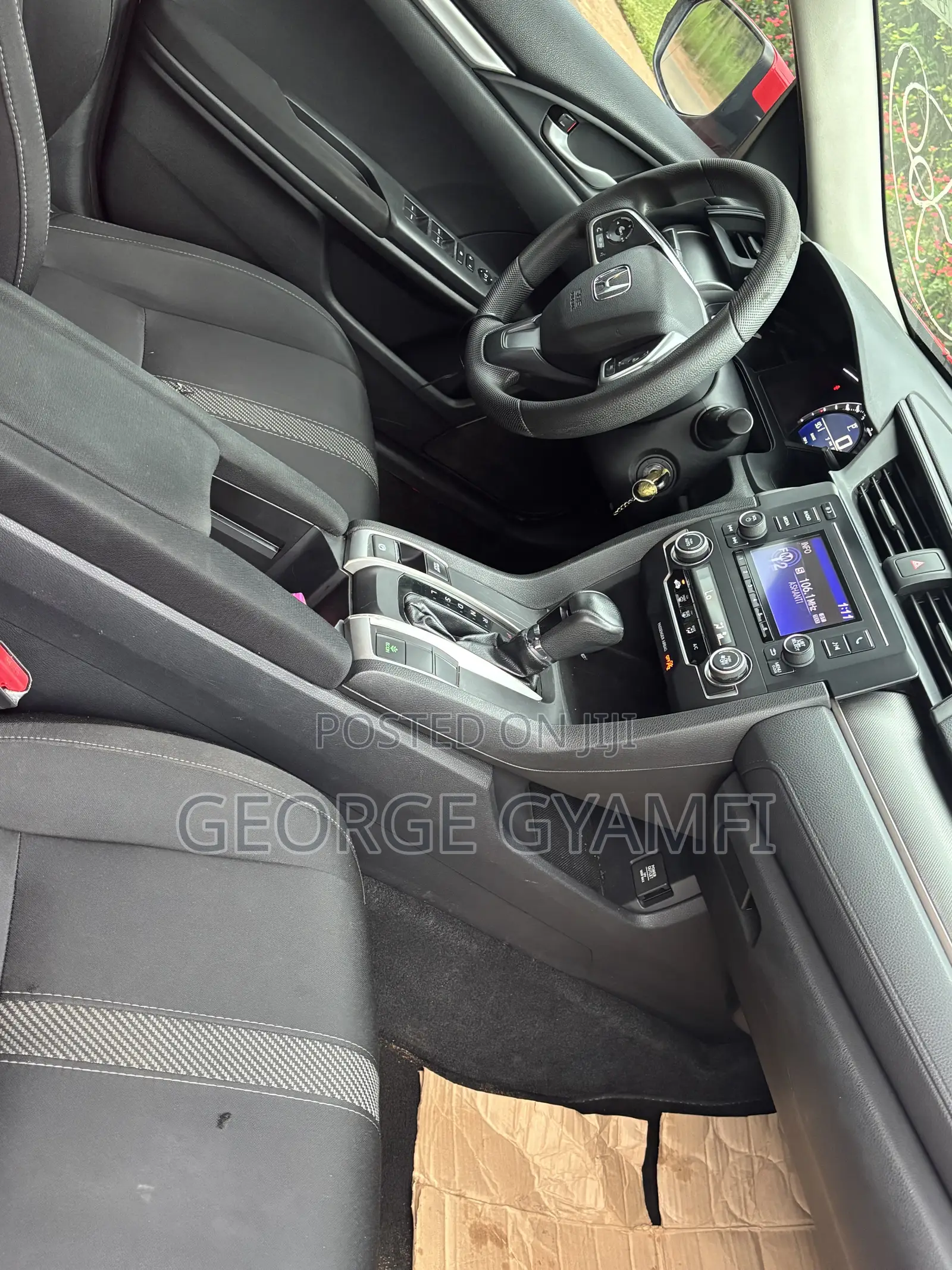 Honda Civic LX 4dr Sedan (2.0L 4cyl) 2016 Red