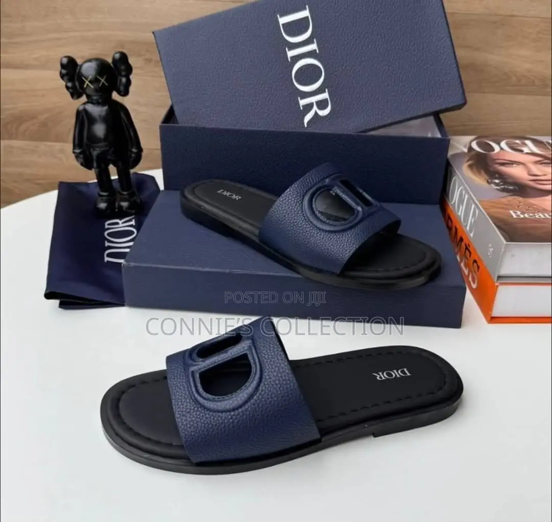 Dior Men's Leather Slide