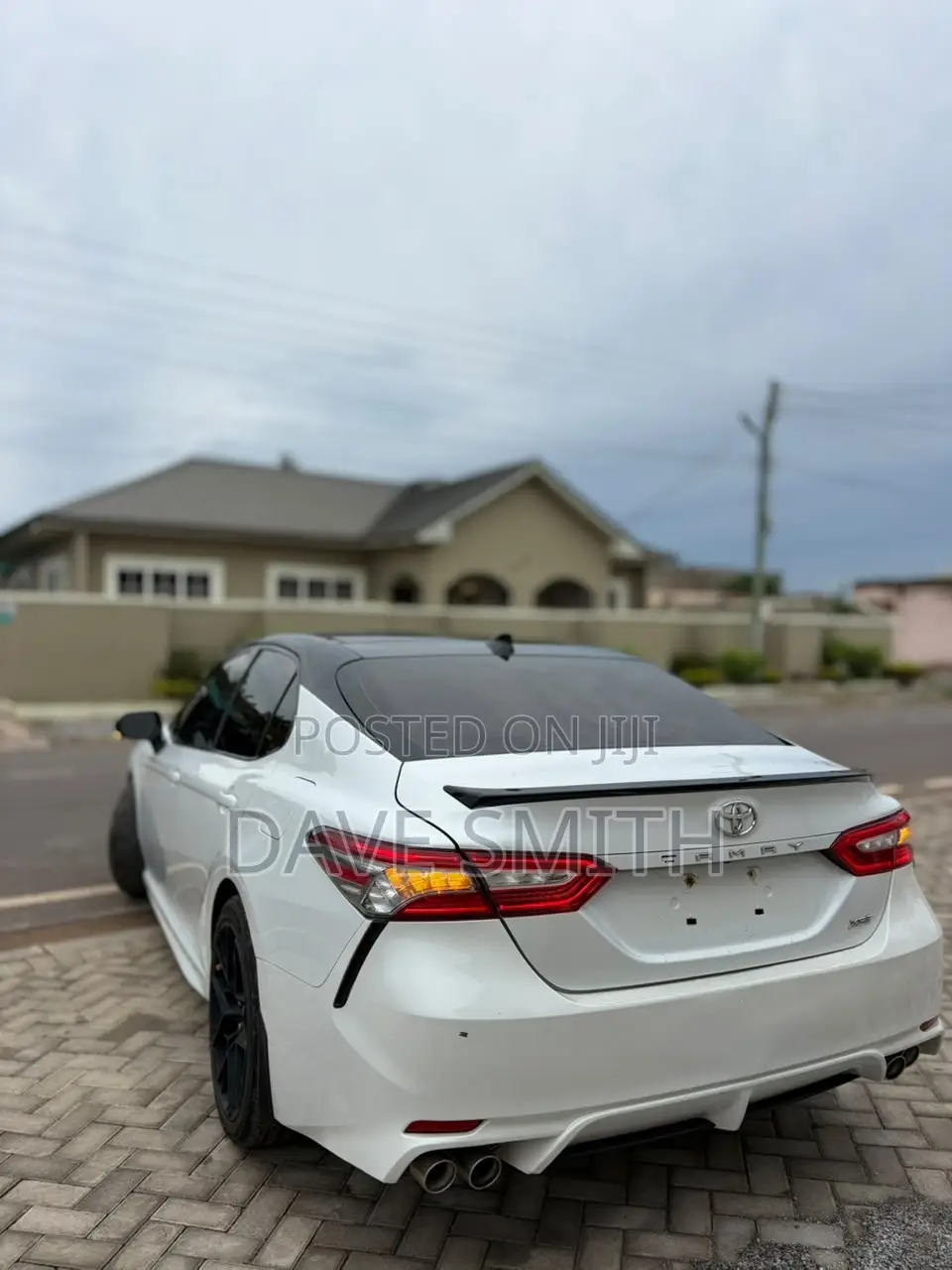 Toyota Camry XSE (2.5L 4cyl 8A) 2019 White