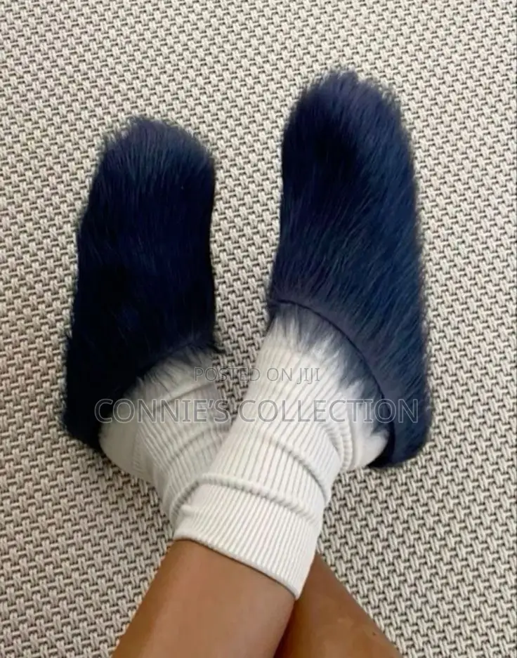 Marni Fussbett Sabot Calf-Hair Mules