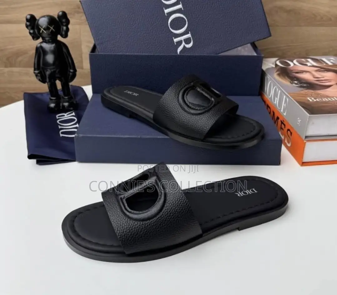 Dior Men's Leather Slide
