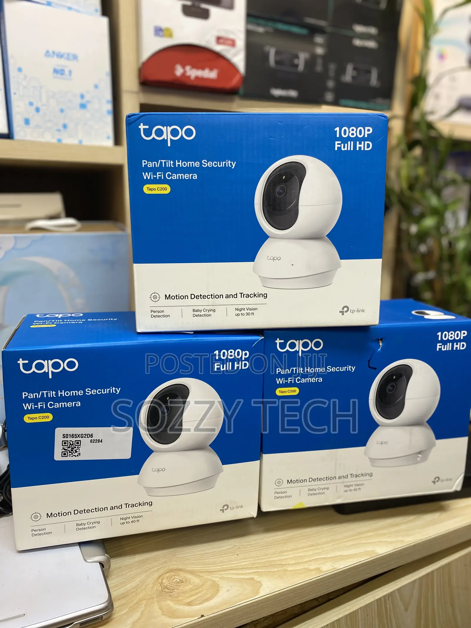 Tapo C200 1080P 3MP Pan/Tilt Indoor Camera House Security Camera