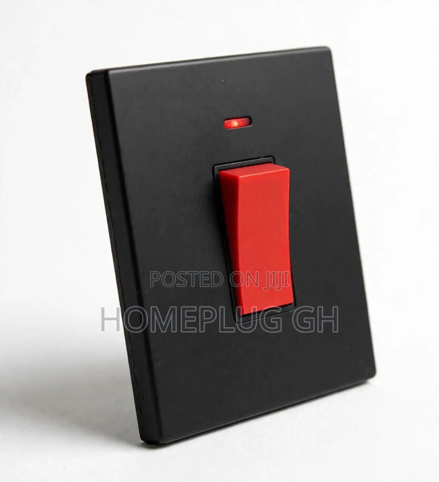 25A Switch With Neon – Black (F1-B-07)