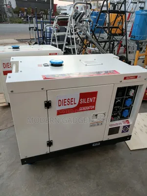 Silent Diesel Generator for Shops, Offices and Construction Sites