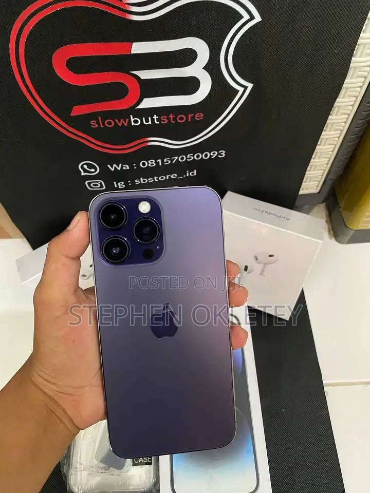 New Apple iPhone 14 Pro Max 256 GB Purple