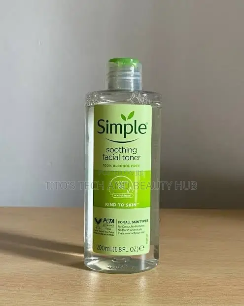 Simple Smoothing Facial Toner