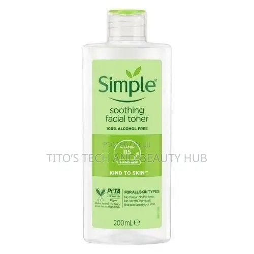 Simple Smoothing Facial Toner