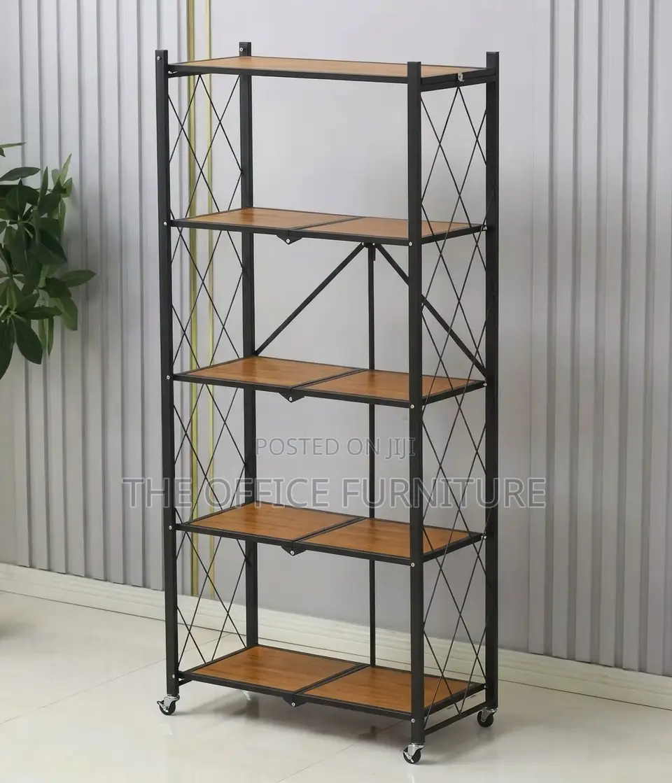 5-Tier Foldable Storage Shelf