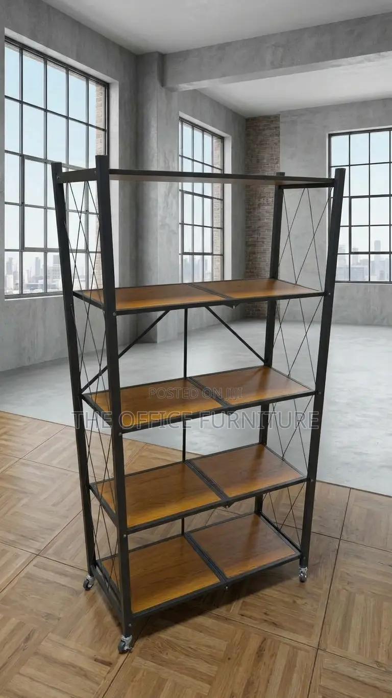 5-Tier Foldable Storage Shelf