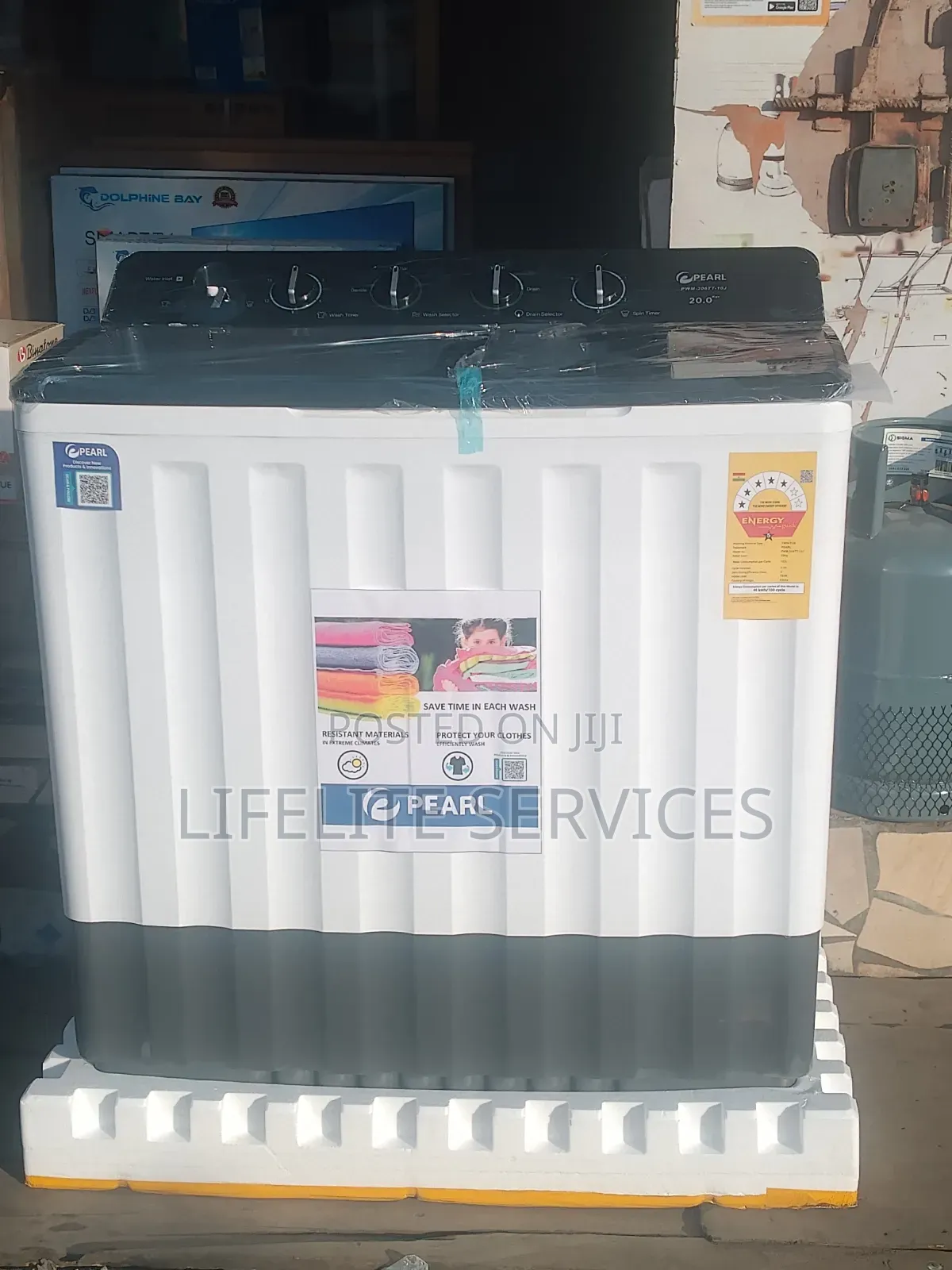 Cheap & Big Washing Machine - Pearl 20kg