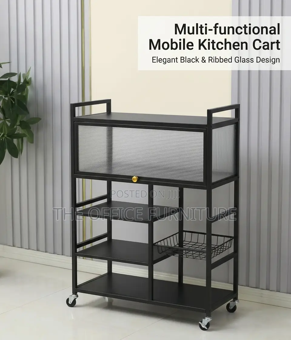 Multi-Functional Storage Cart