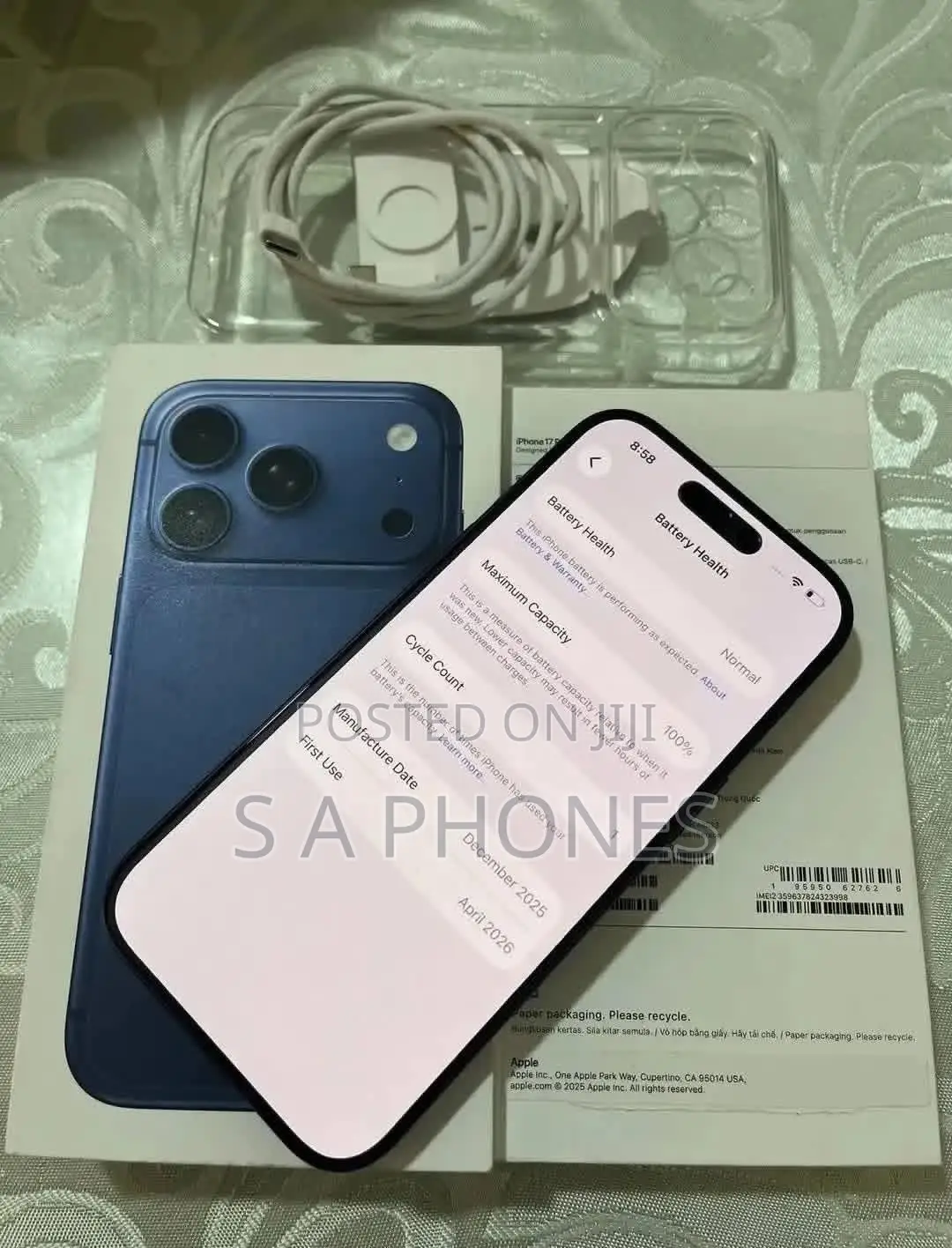 Apple iPhone 17 Pro 256 GB Blue