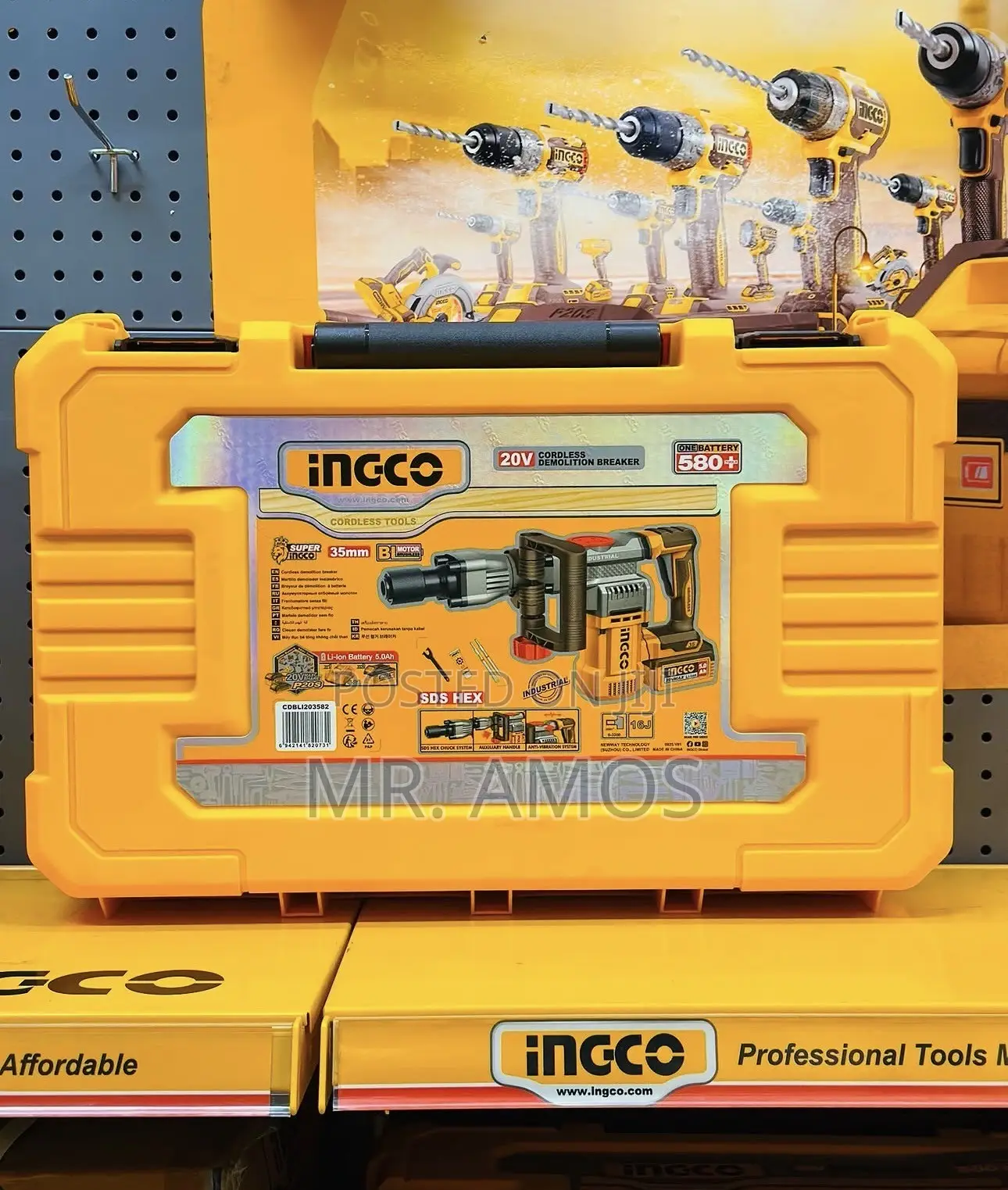 35mm Cordless Brushless Demolition Breaker - CDBLI203582