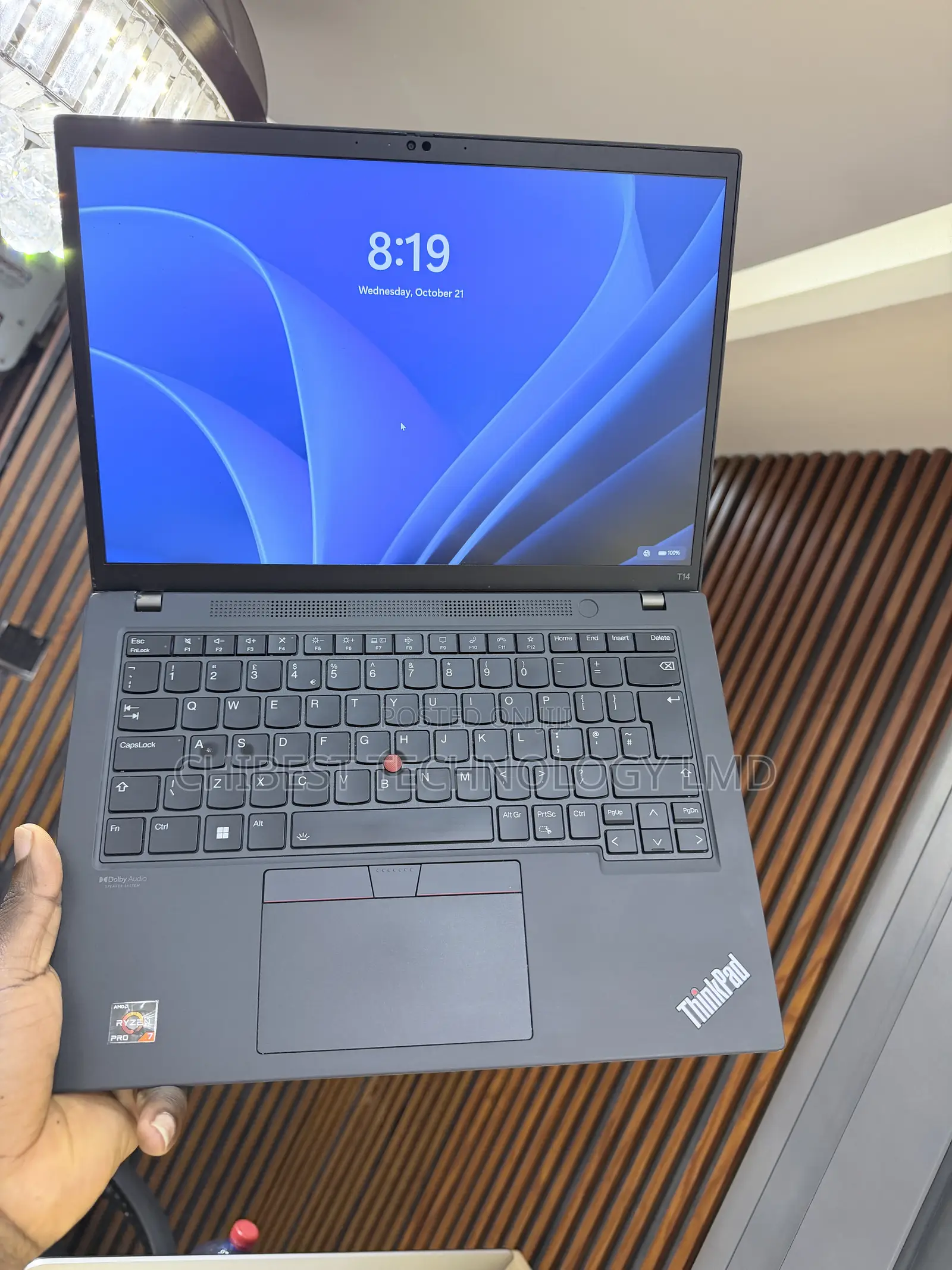 Laptop Lenovo ThinkPad T14 16GB AMD Ryzen 7 SSD 256GB