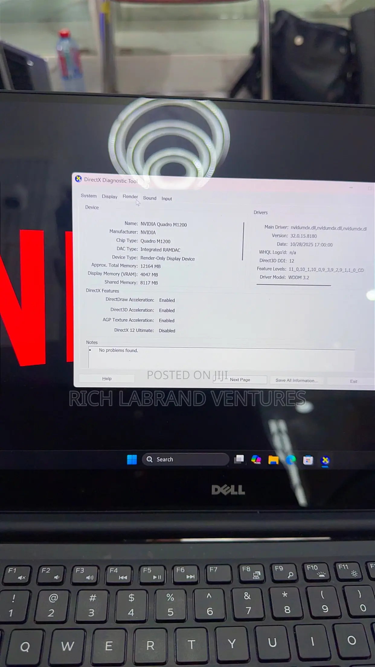 Laptop Dell Precision 15 5520 16GB Intel Core i7 SSD 512GB