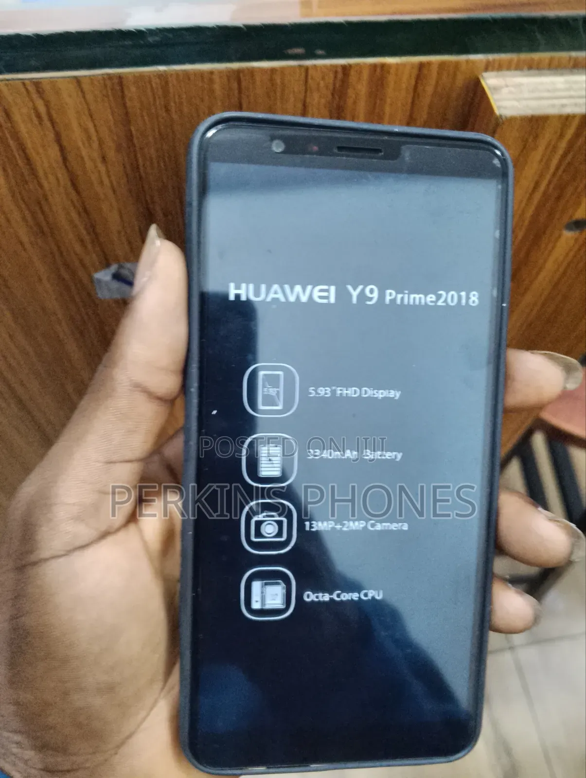 New Huawei Y9 Prime 128 GB Black