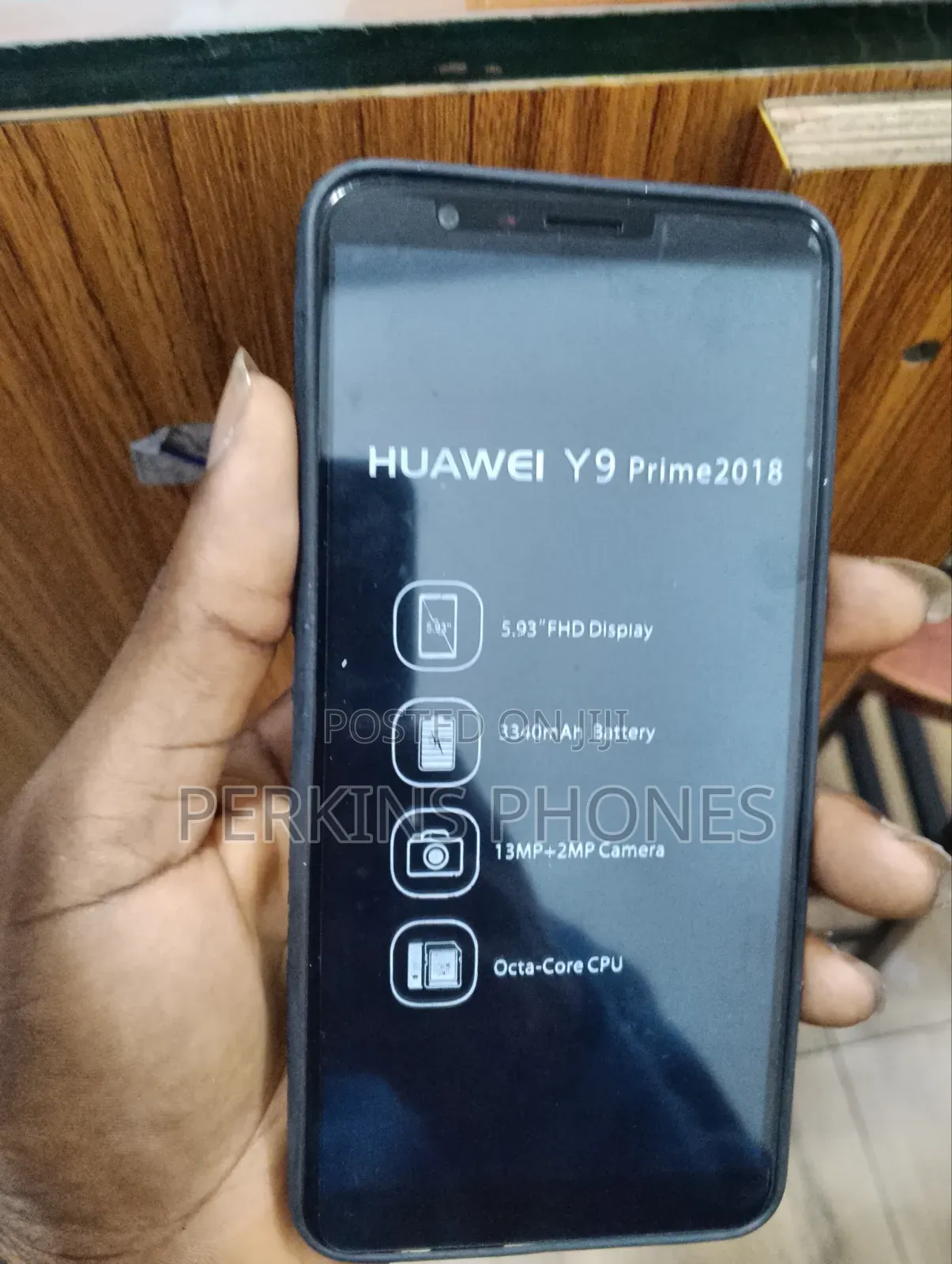 New Huawei Y9 Prime 128 GB Black
