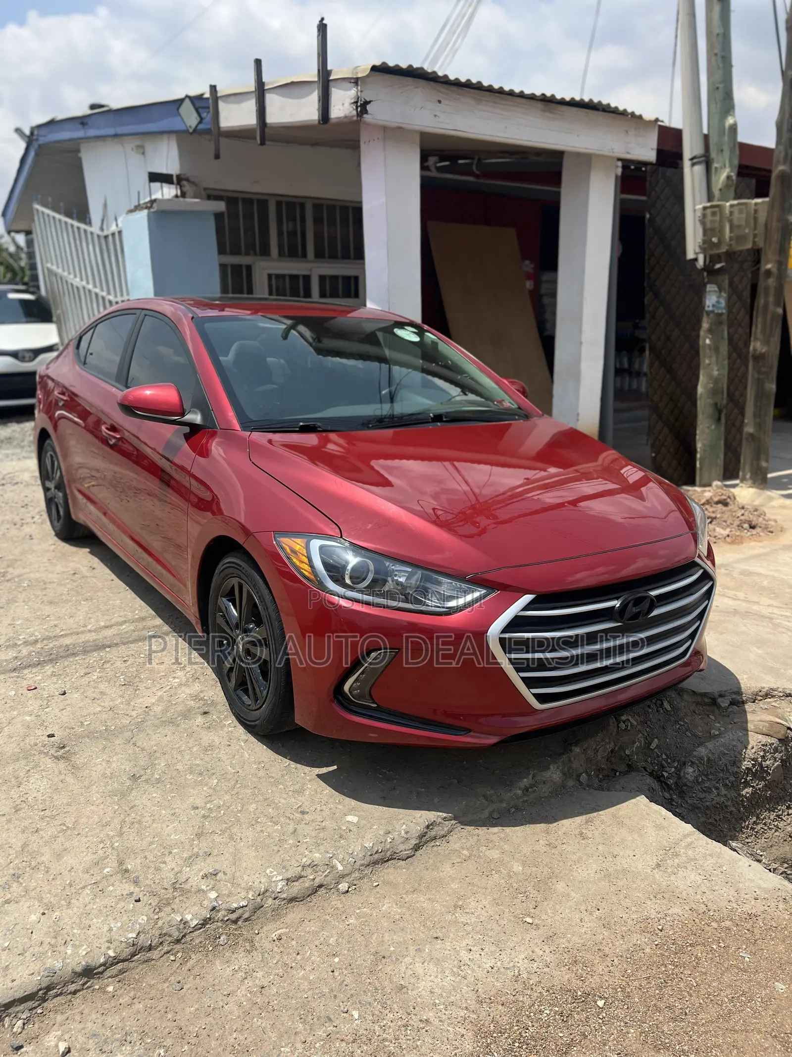 Hyundai Elantra 2017 Burgundy