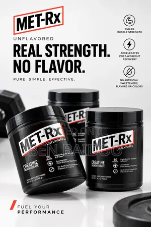 Met-Rx Creatine Monohydrate (Sheer Power & Strength)
