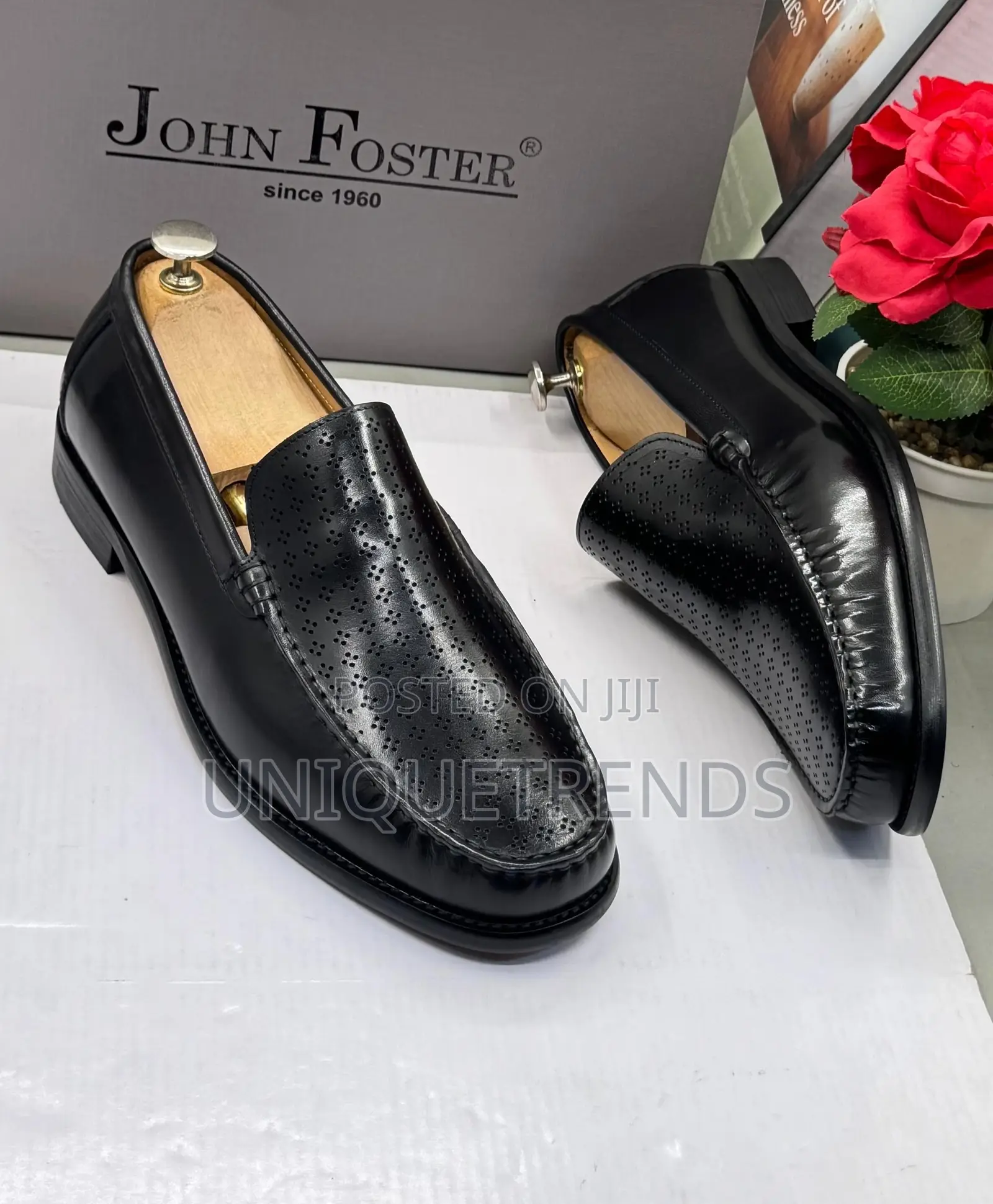 Executive JOHN FOSTER Leather Office/Casual Loafers