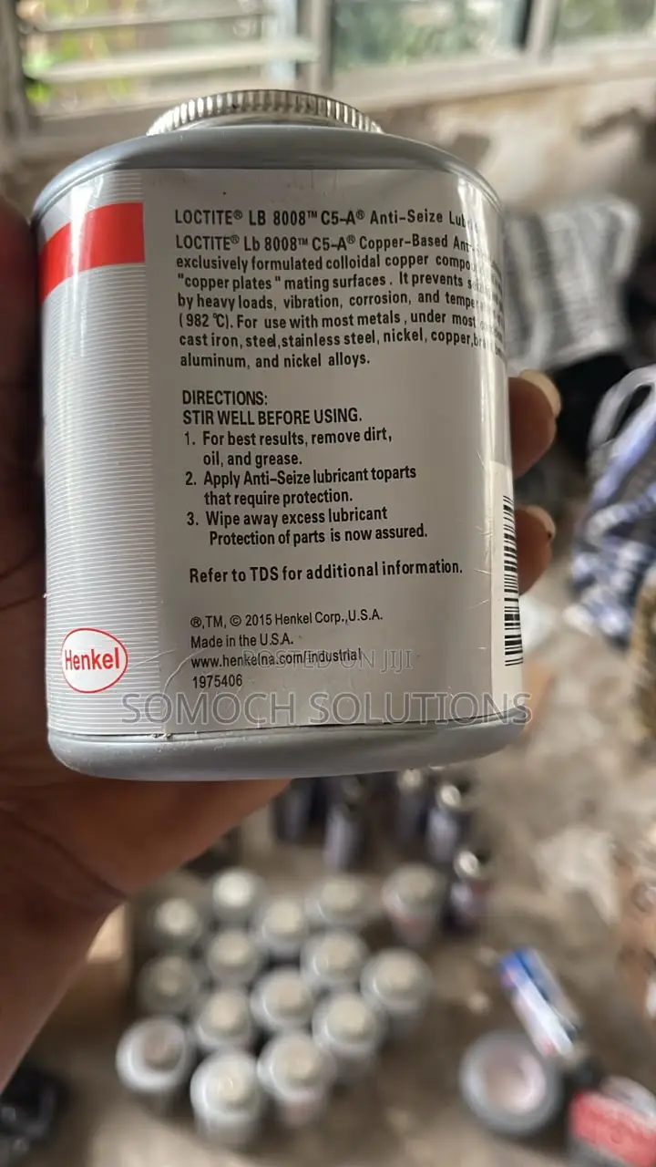 LOCTITE LB 8150 and 8008– Silver Grade Anti-Seize Lubricant (453.6g)