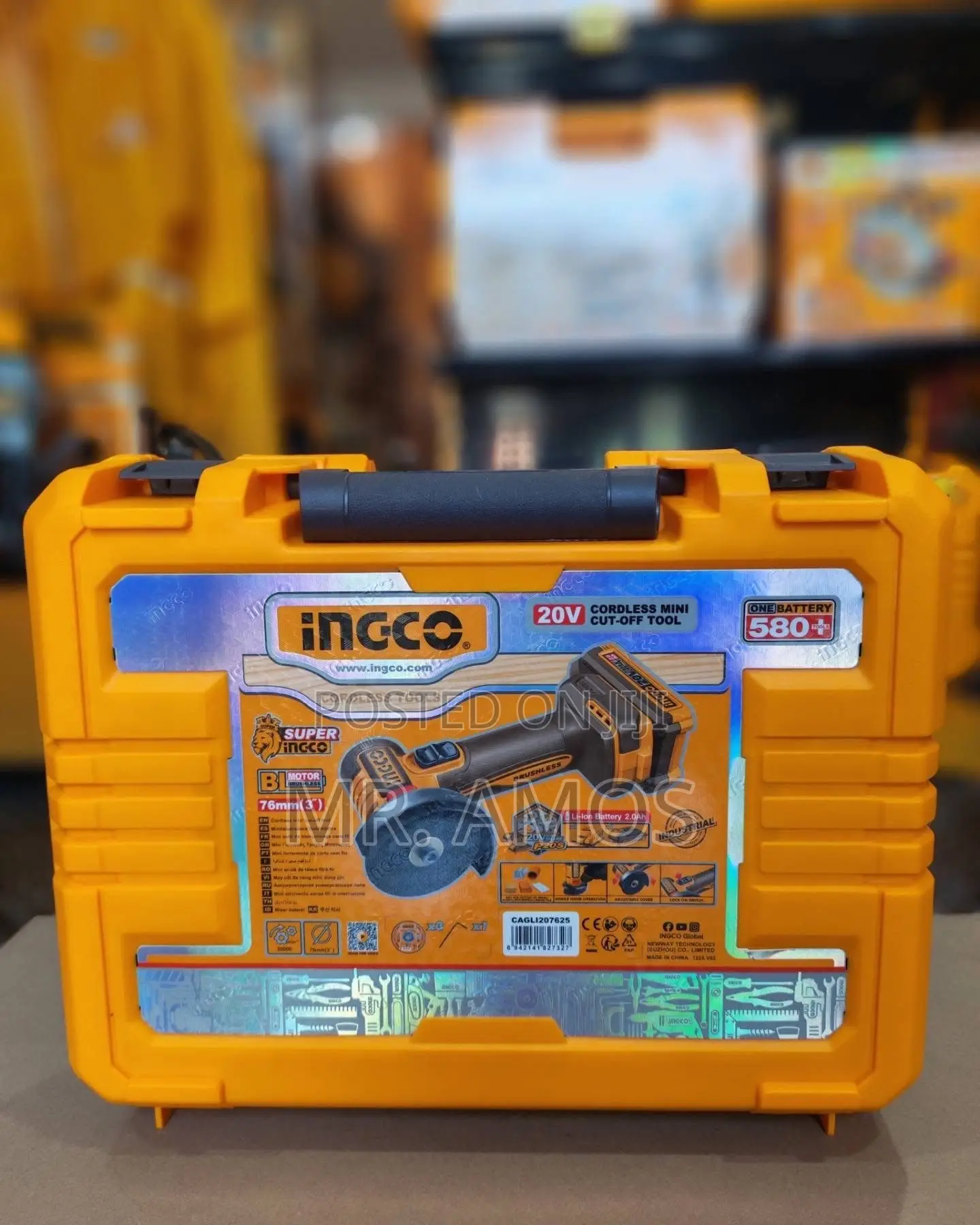 3” Cordless Mini Cut-Off Tool With 3Pcs Discs - CAGLI207625