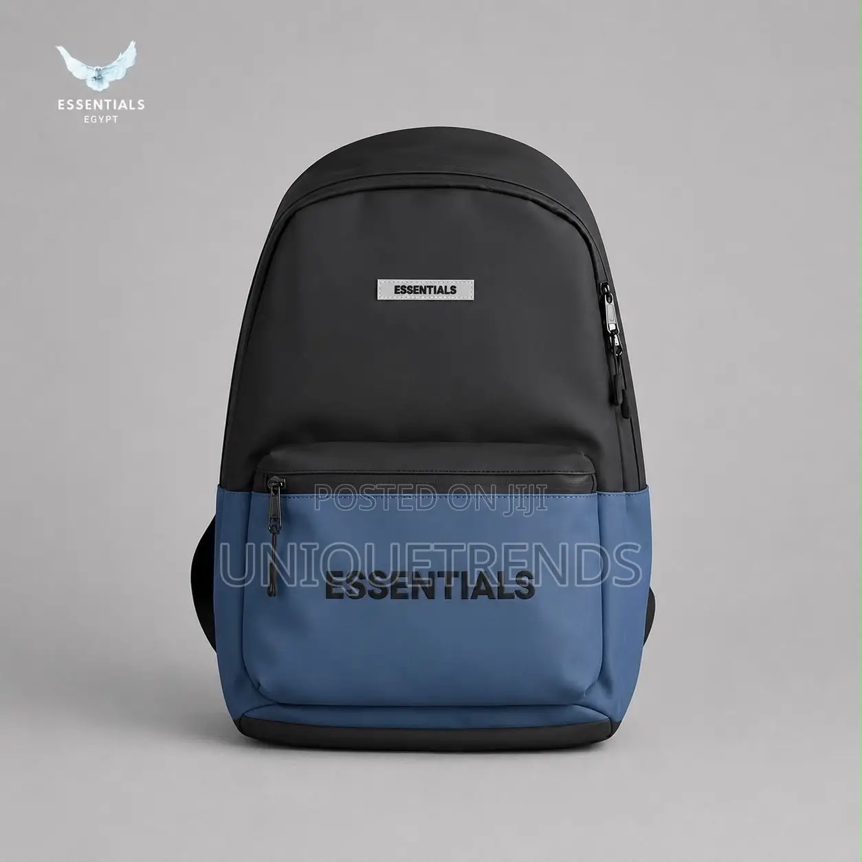 ESSENTIALS Water-Resistant Two-Tone Backpack