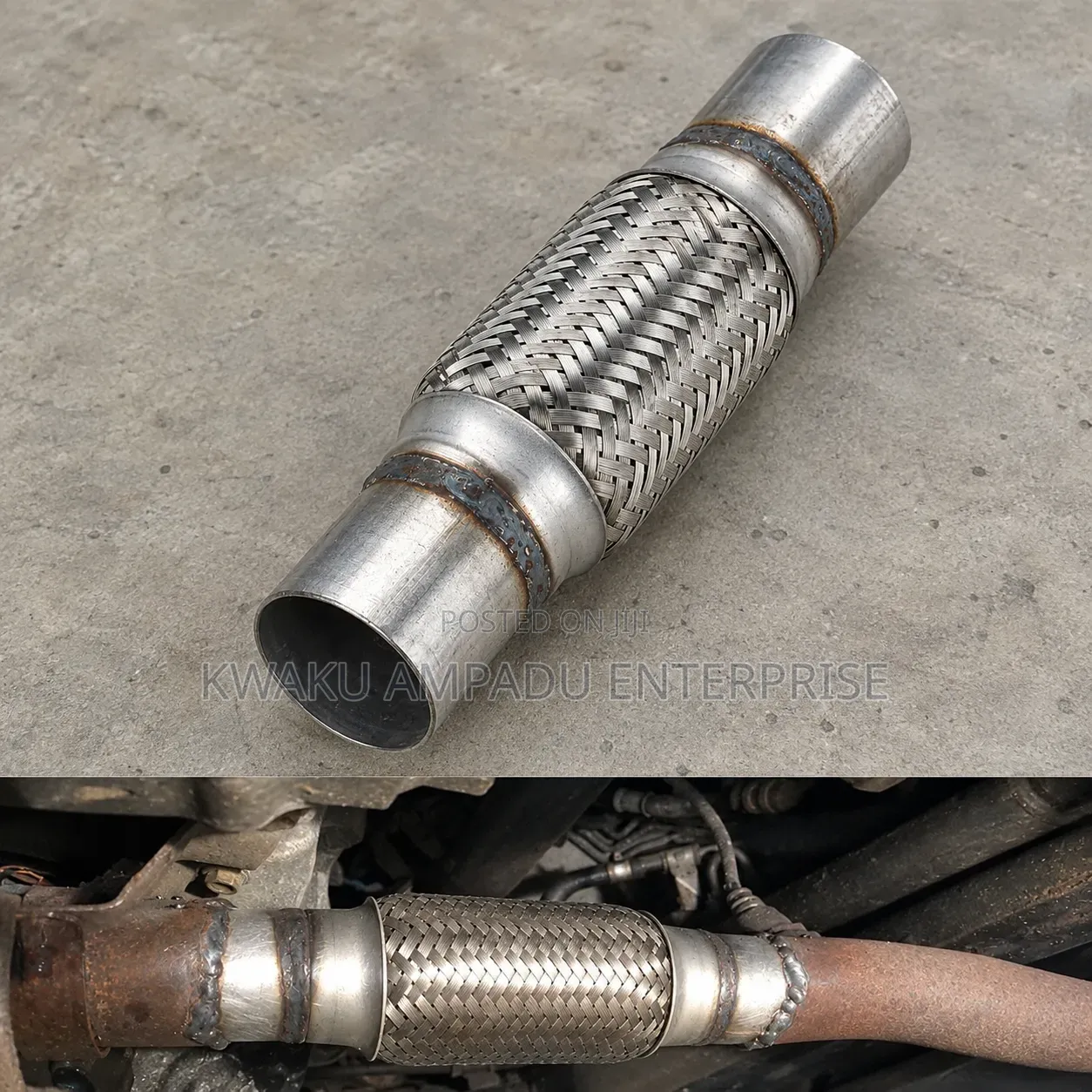 Stainless Steel Exhaust Flex Pipe – Durable Car Exhaust Connector