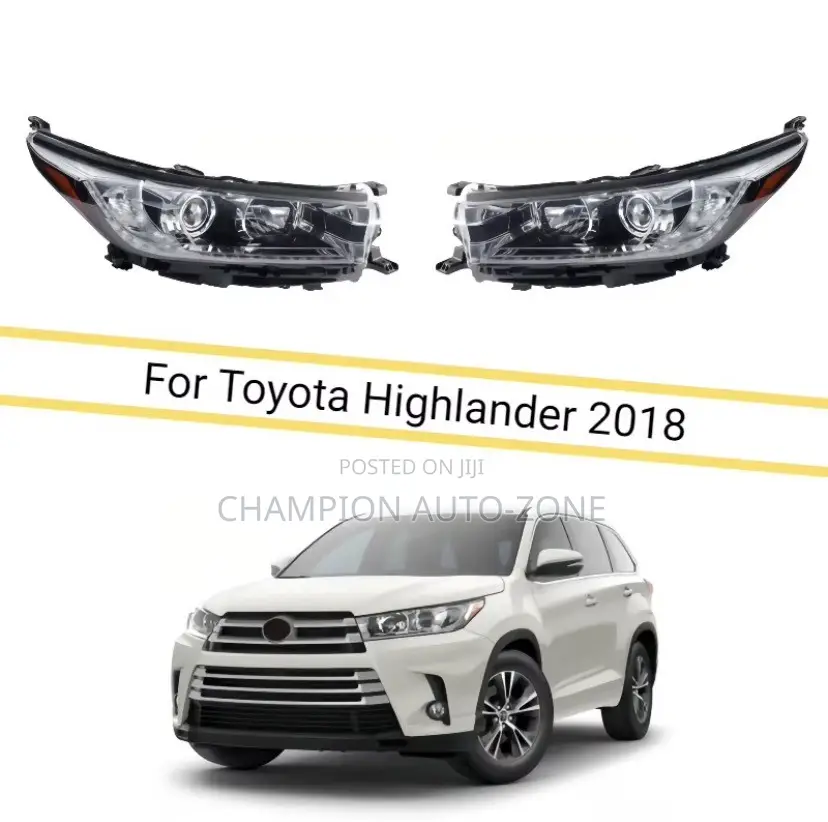 Highlander 2017-2018-2019 Original Sports Headlight Pair