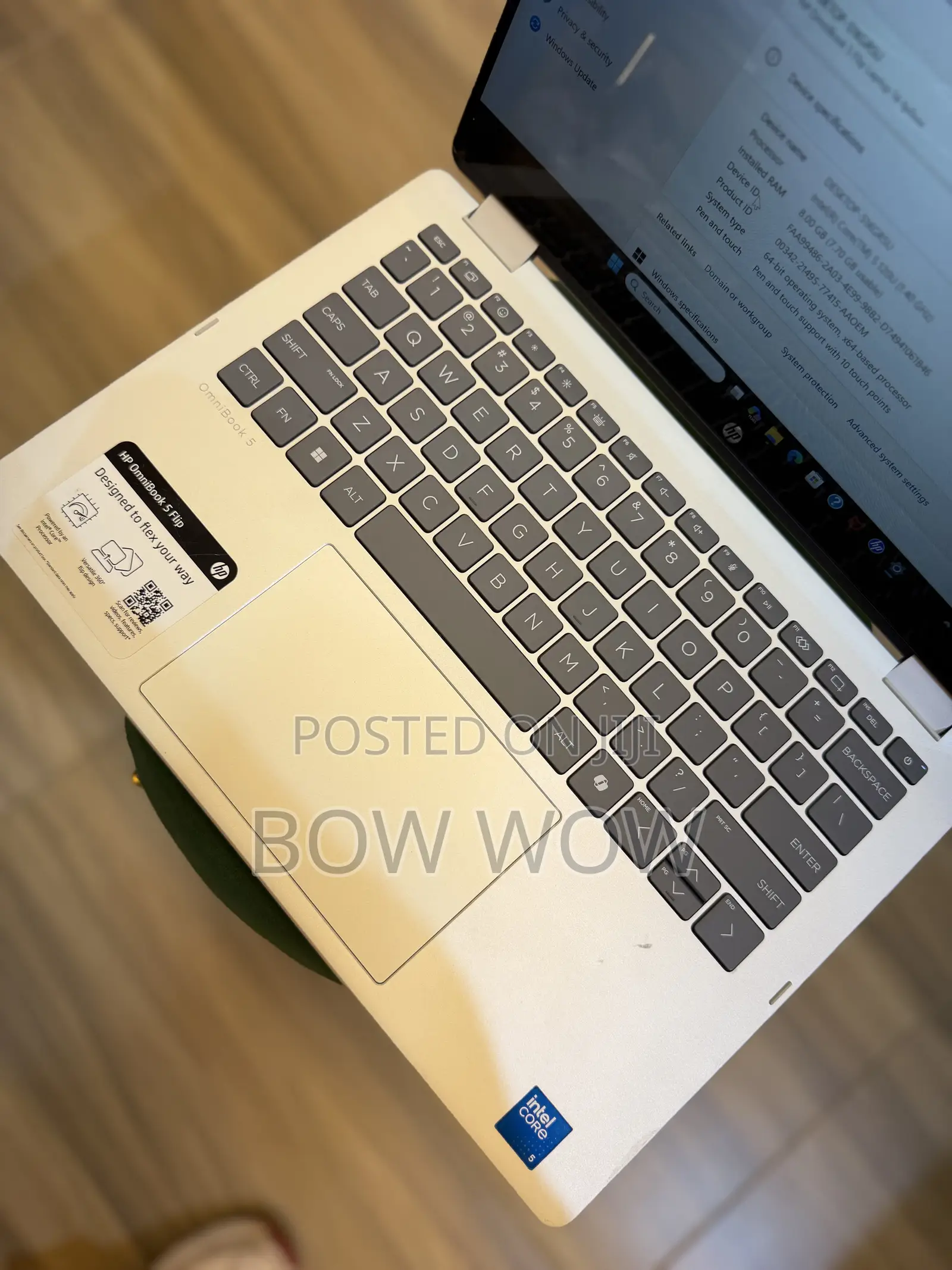 Laptop HP OmniBook 5 Flip 8GB Intel Core Ultra 5 SSD 512GB