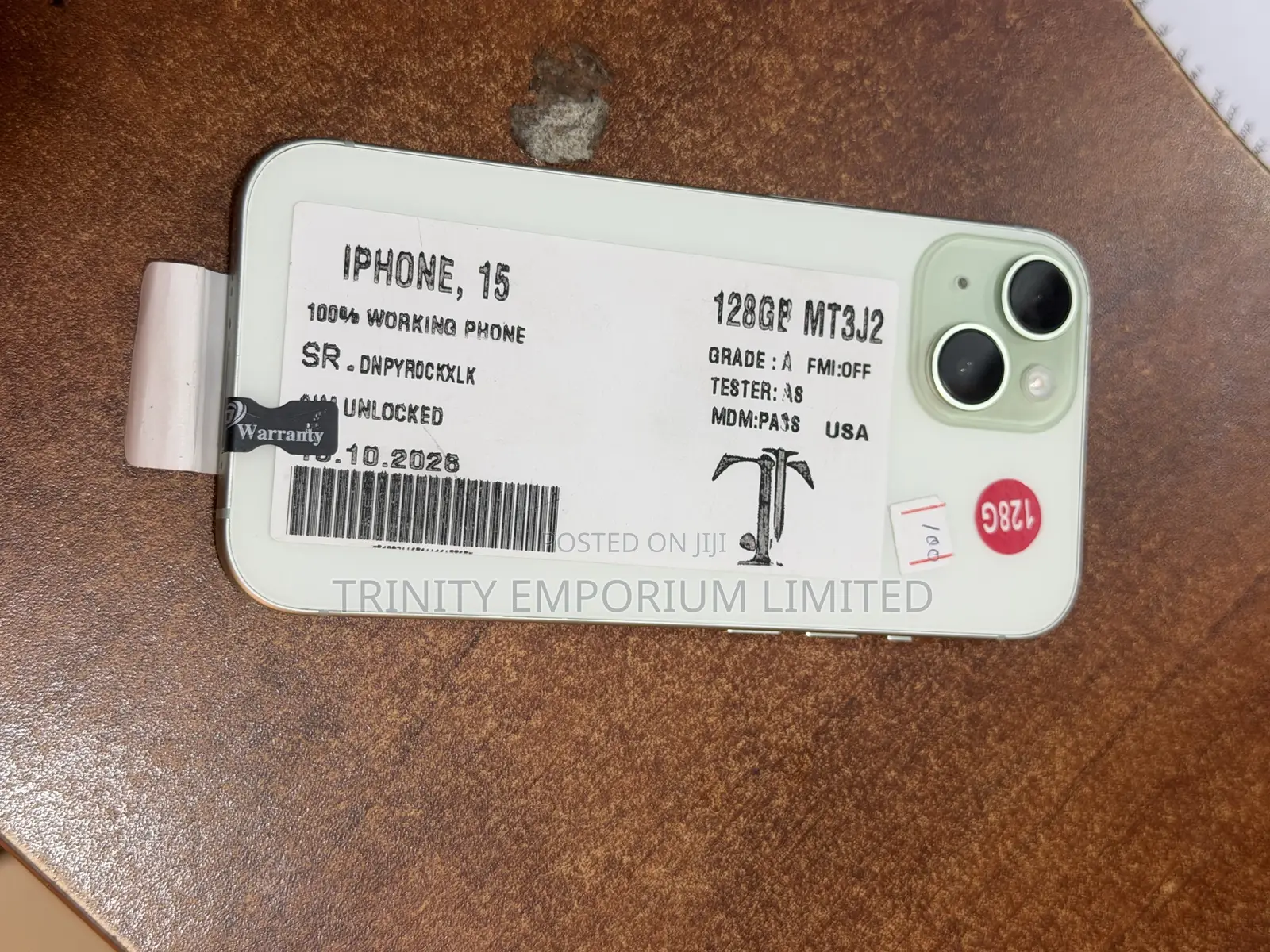 Apple iPhone 15 128 GB Green
