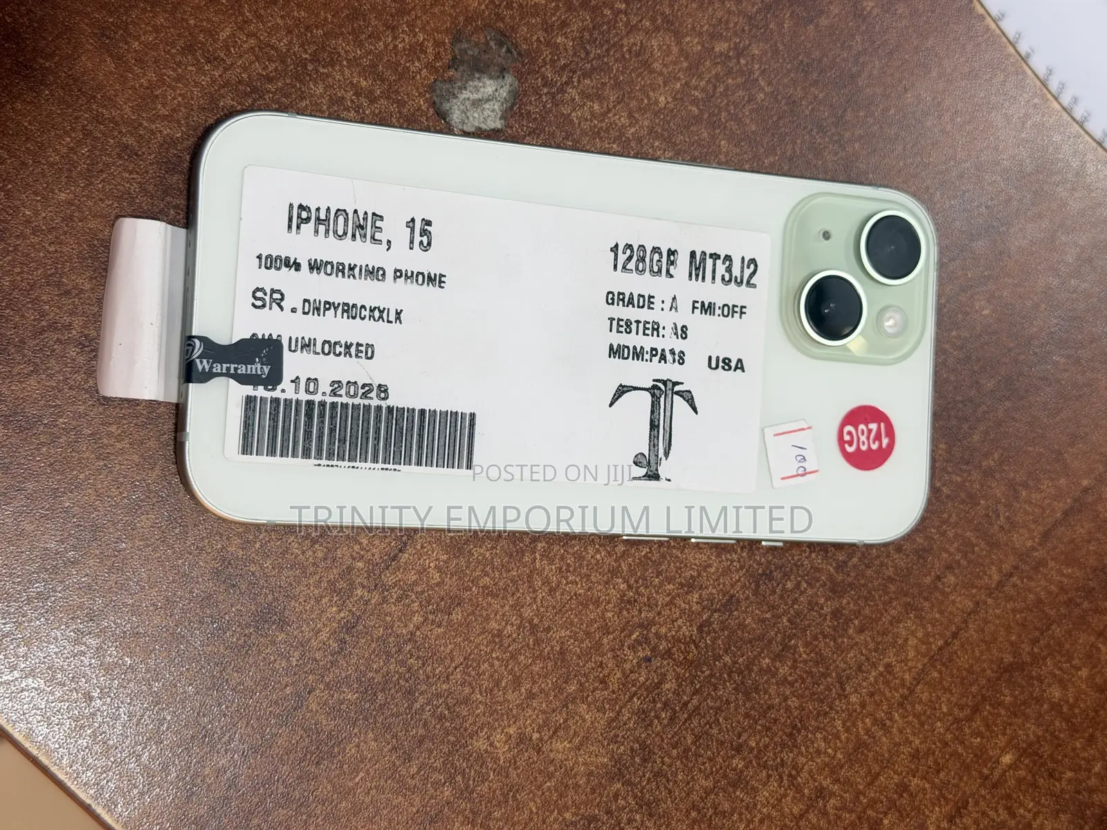 Apple iPhone 15 128 GB Green