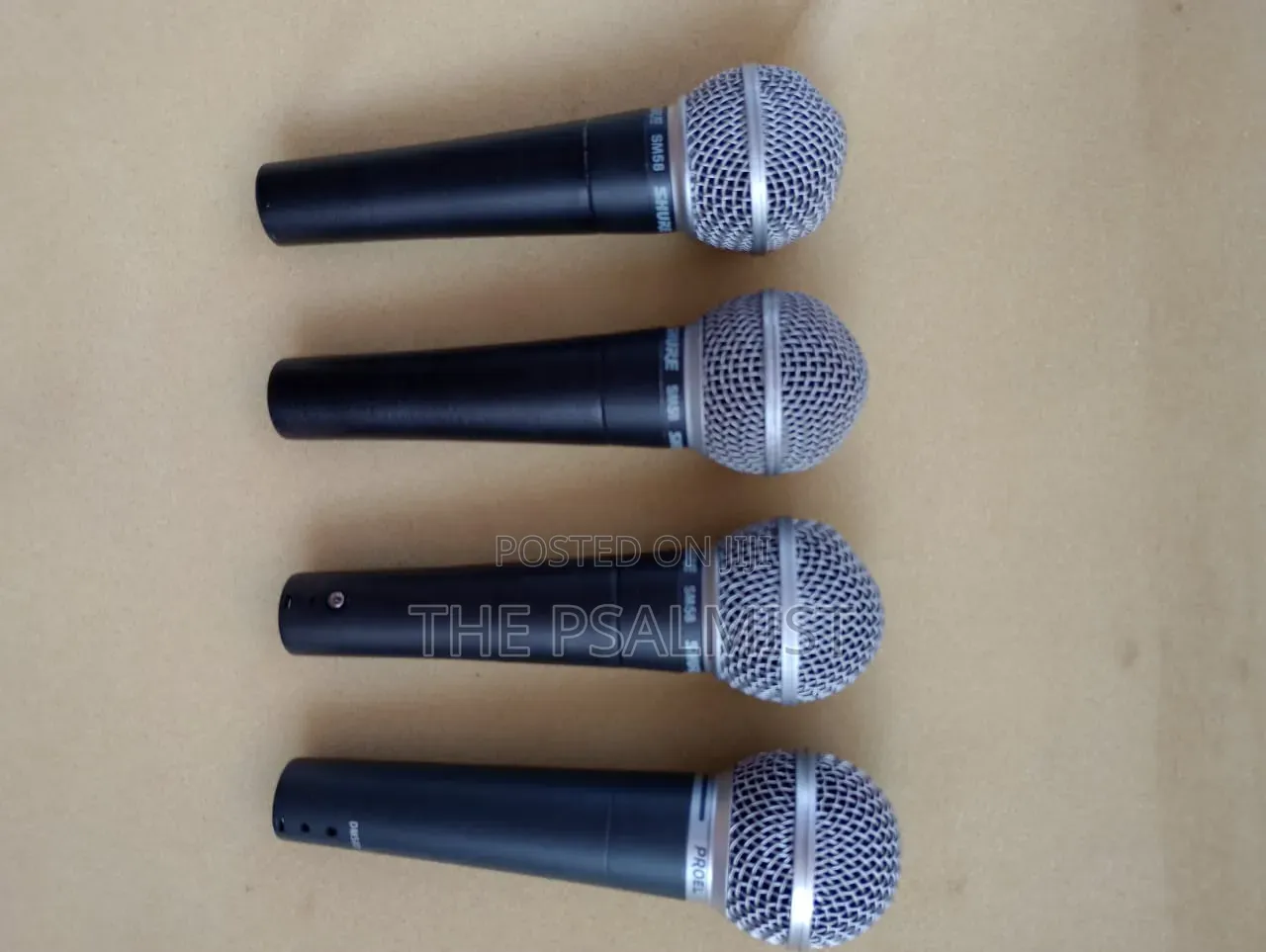 Shure SM 58 & Proel Corded Microphones 4