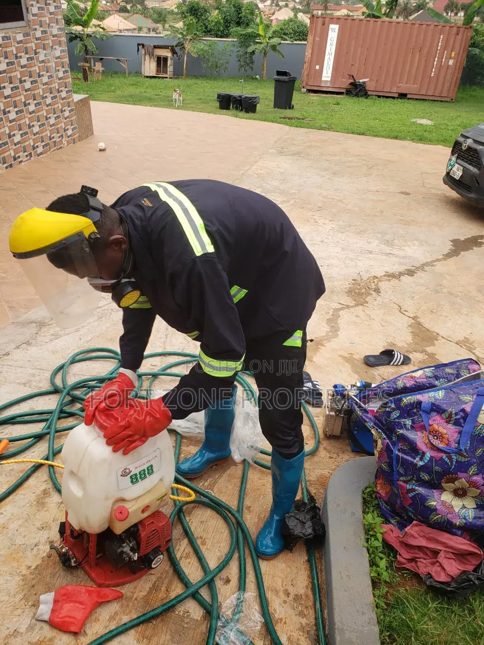 Title Fumigation With Cleantex