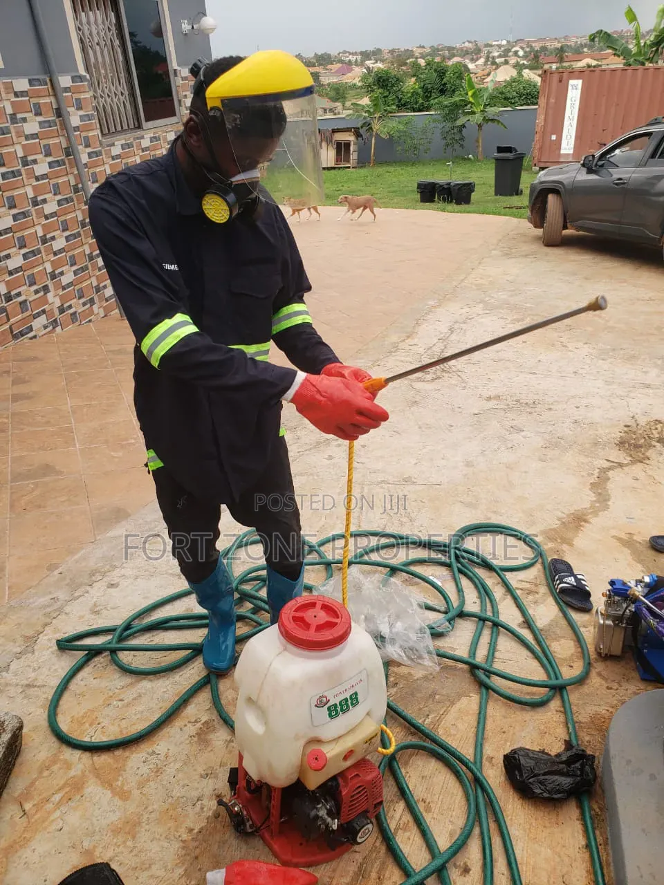 Title Fumigation With Cleantex