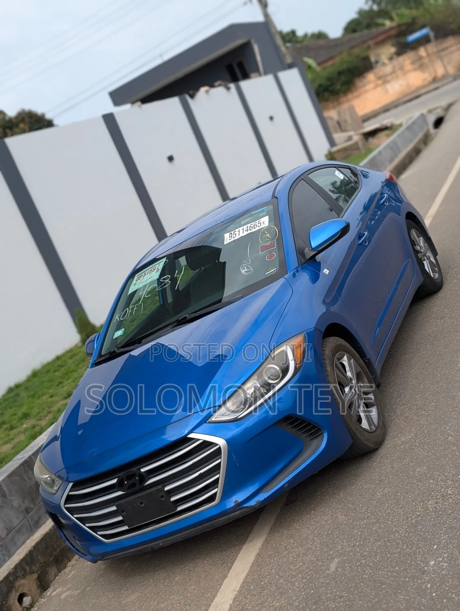 Hyundai Elantra SE 2018 Blue