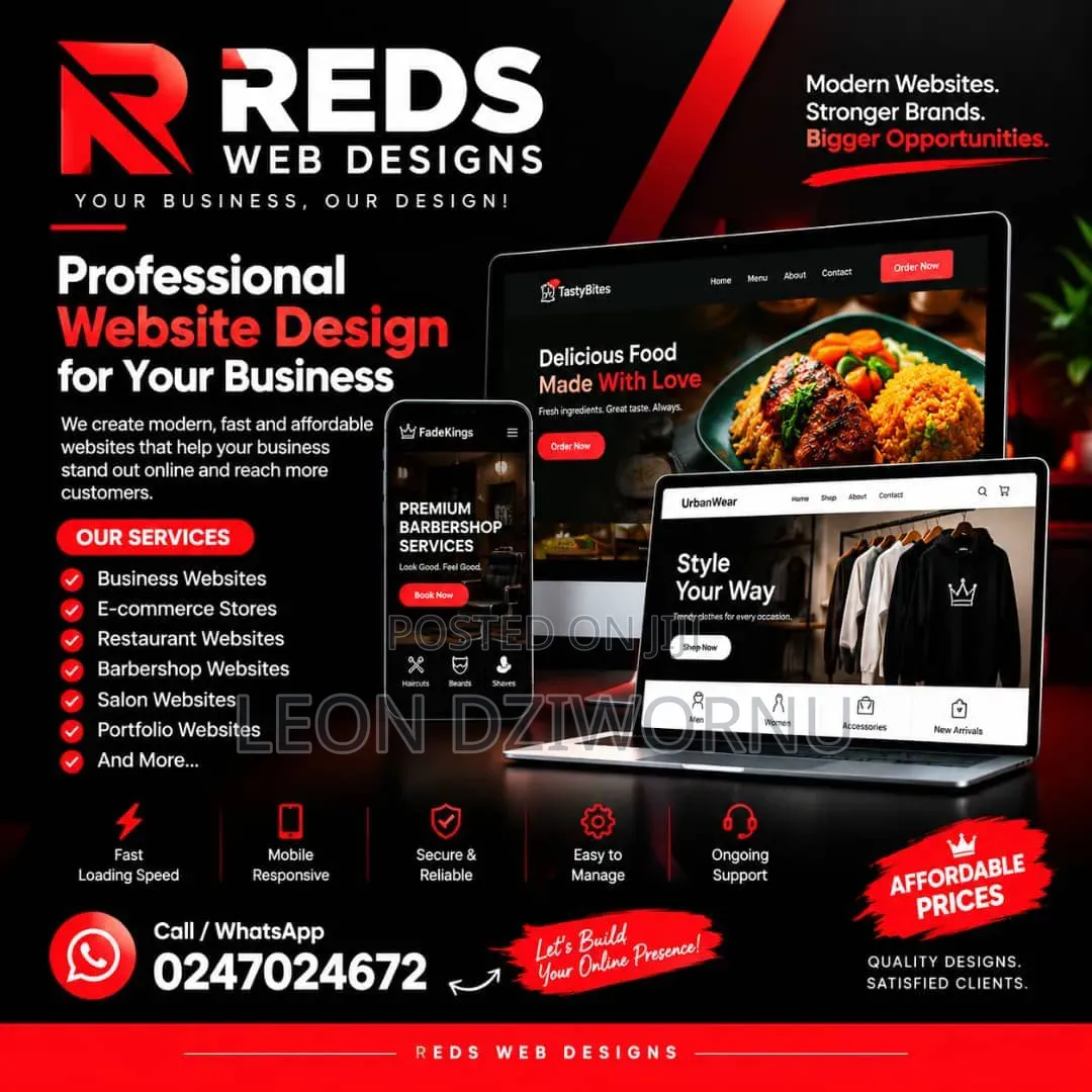 Website Design & E-Commerce Stores for Businesses