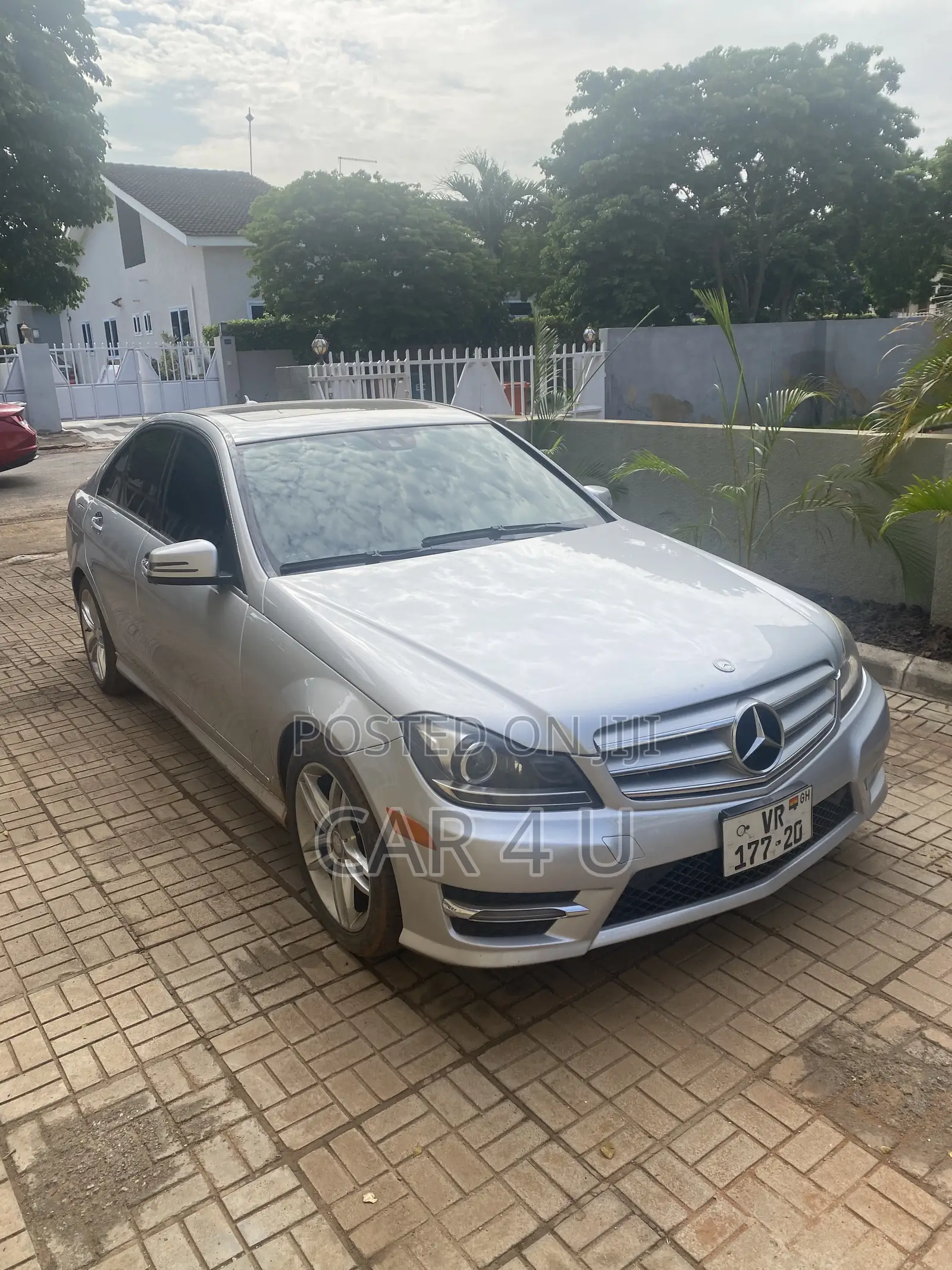 Mercedes-Benz C300 Sport 4Matic Sedan AWD (3.5L 6cyl 7A) 2013 Silver