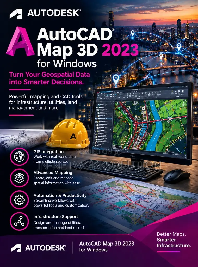 Autodesk AutoCAD Map 3D 2023 for Windows