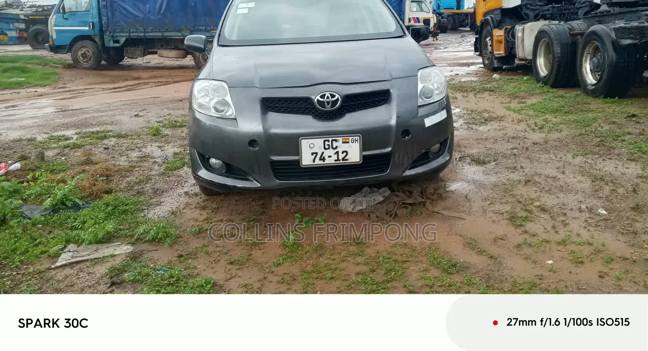 Toyota Auris 2007 Gray