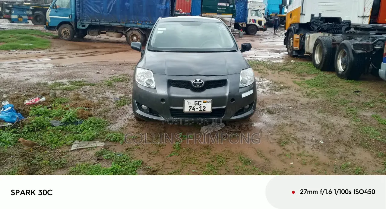 Toyota Auris 2007 Gray