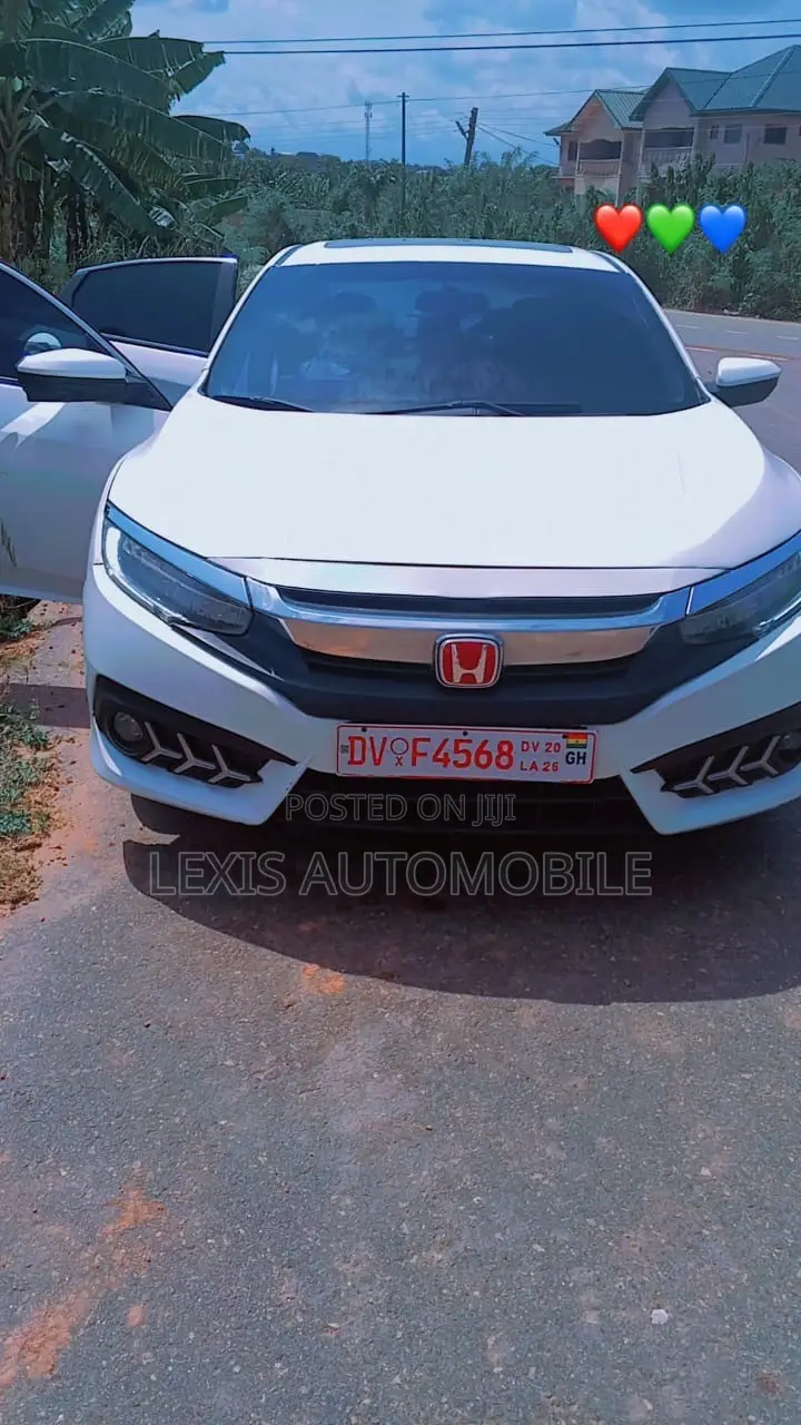 Honda Civic Touring Sedan 2018 White
