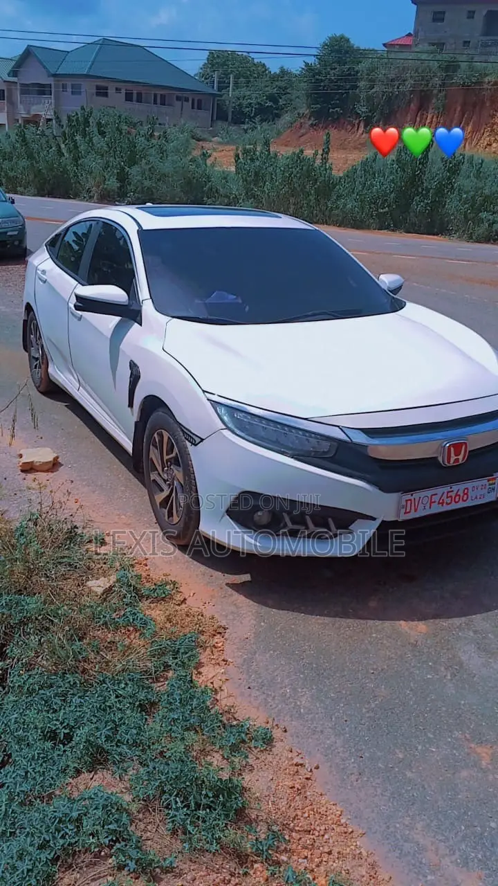 Honda Civic Touring Sedan 2018 White