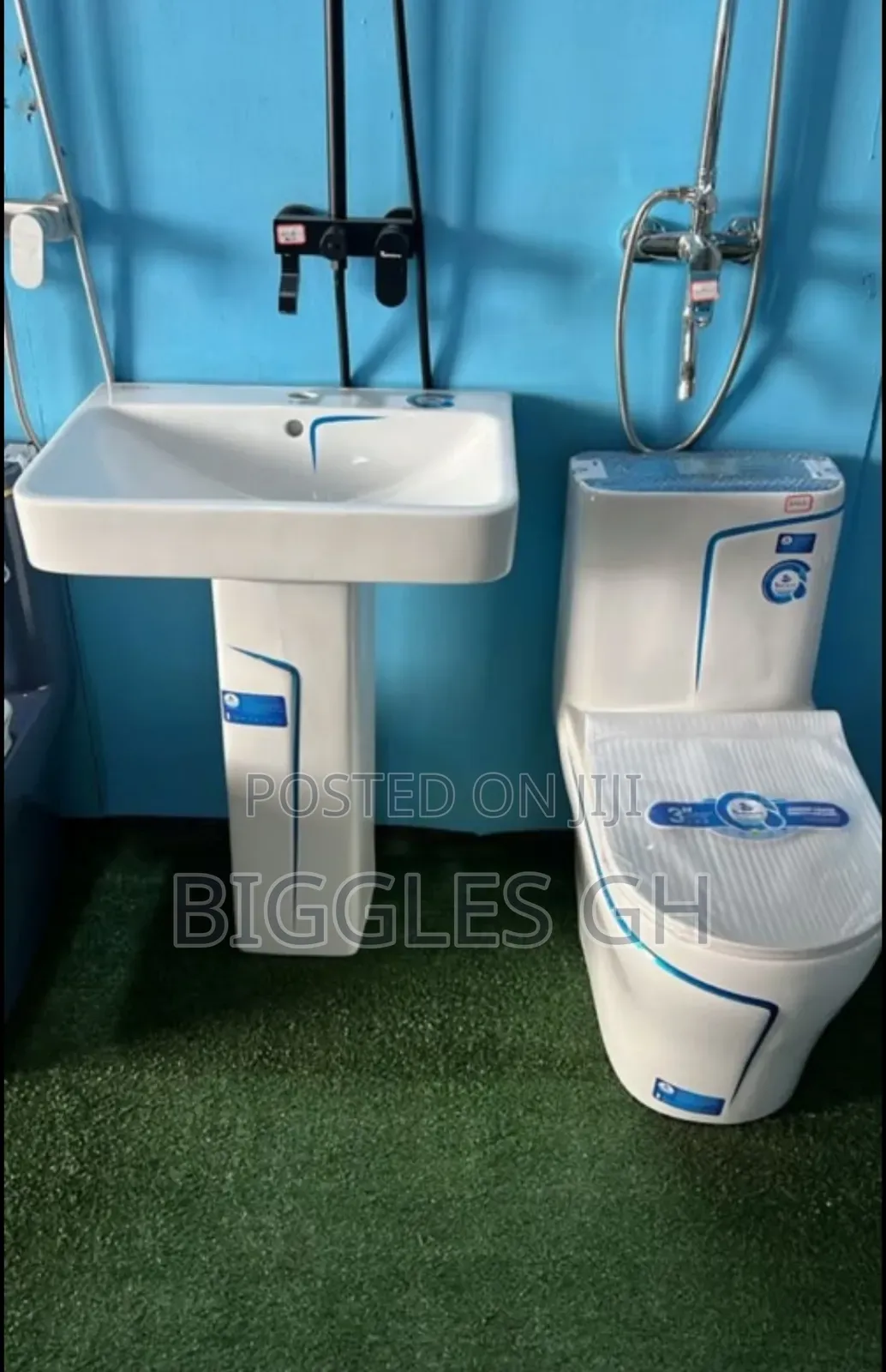 Siphonic Wc With Basin Complete Set