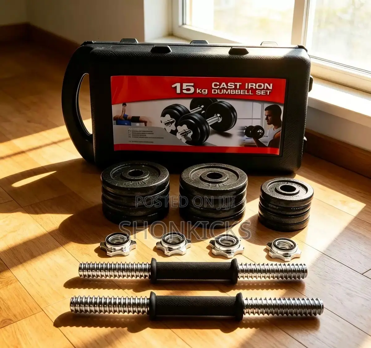 15kg Dumbbell Set