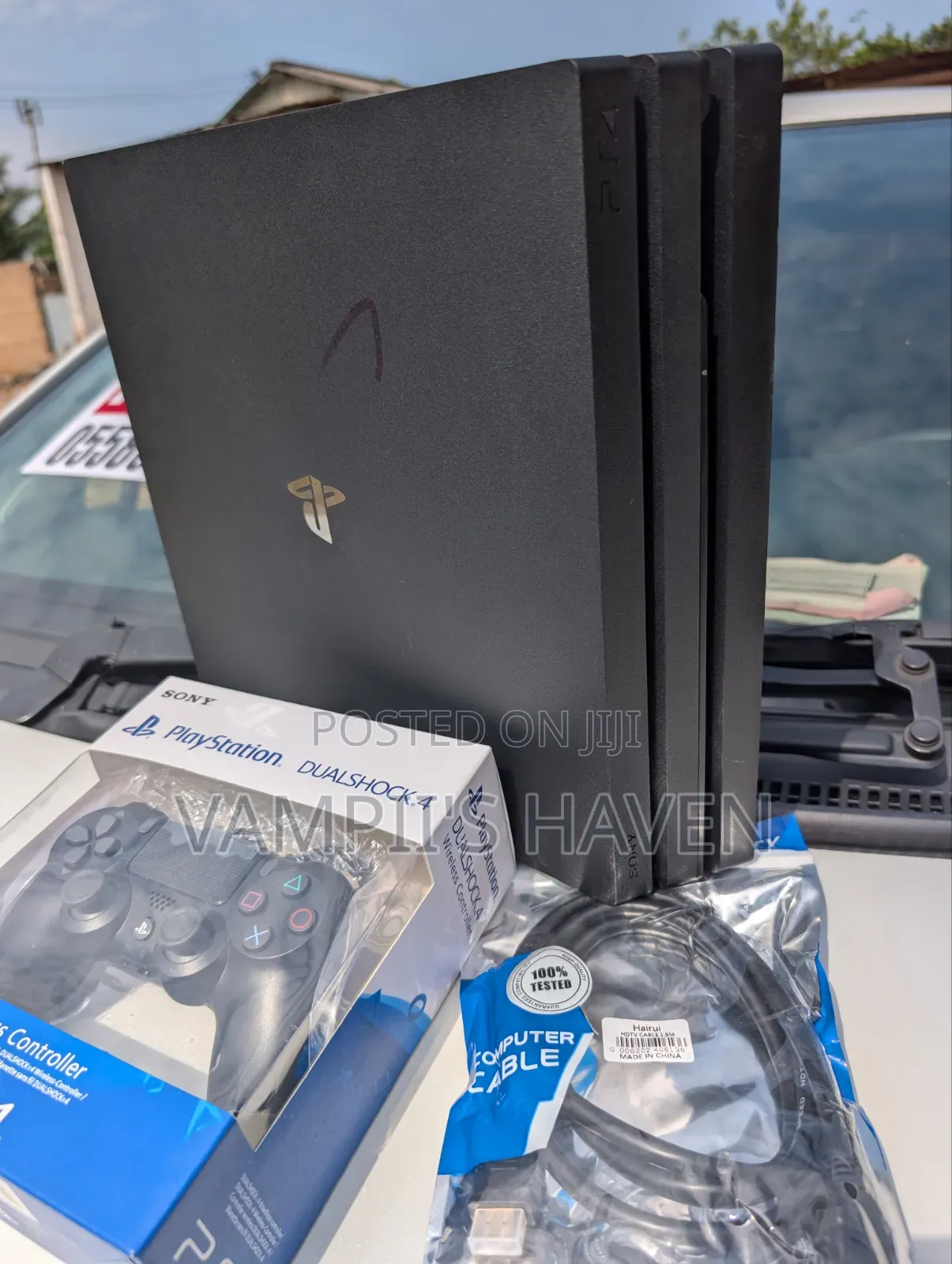 PS4 PRO WITH Jailbreak With FC27 and Other 13 GAMES
