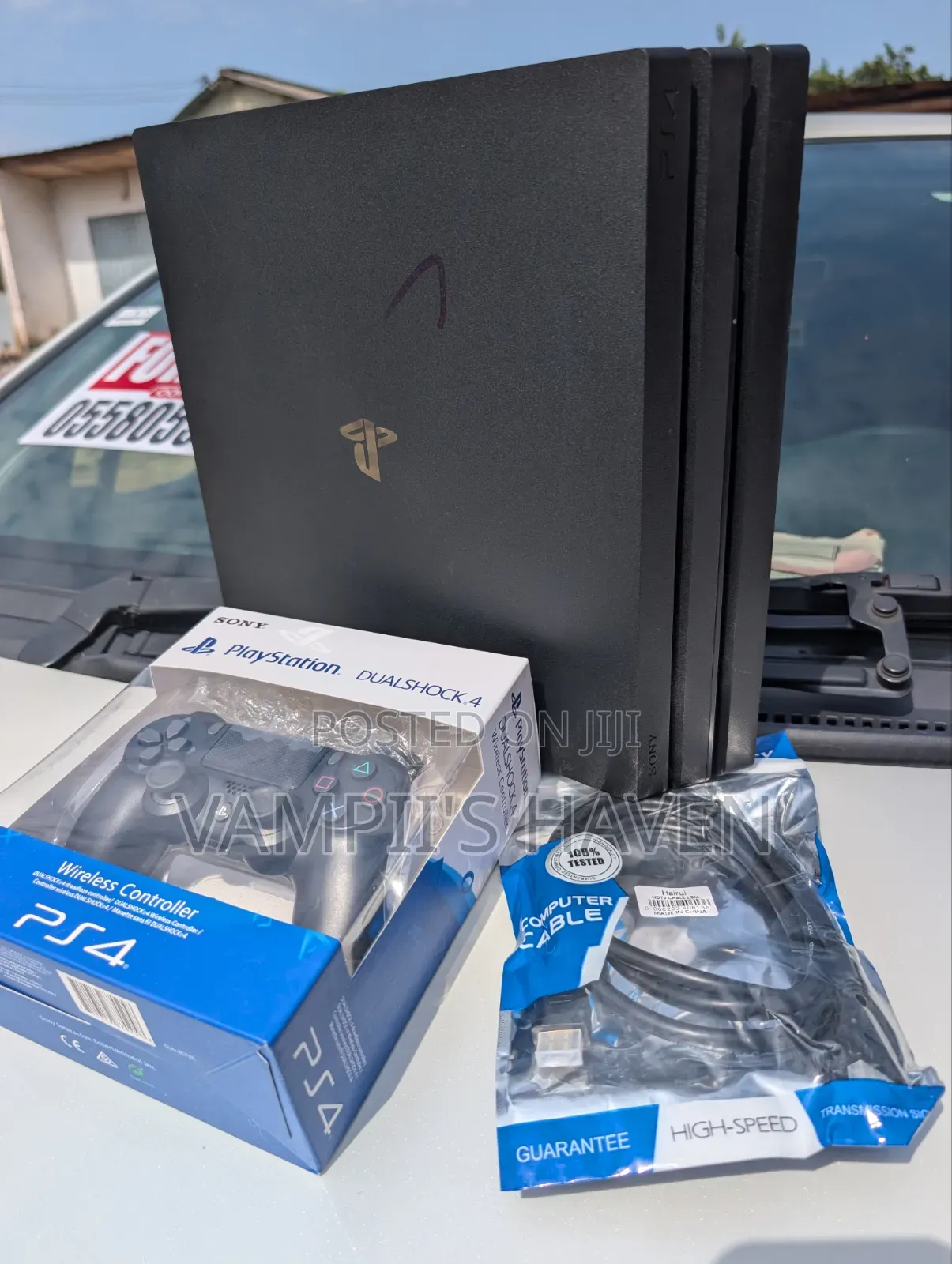 PS4 PRO WITH Jailbreak With FC27 and Other 13 GAMES